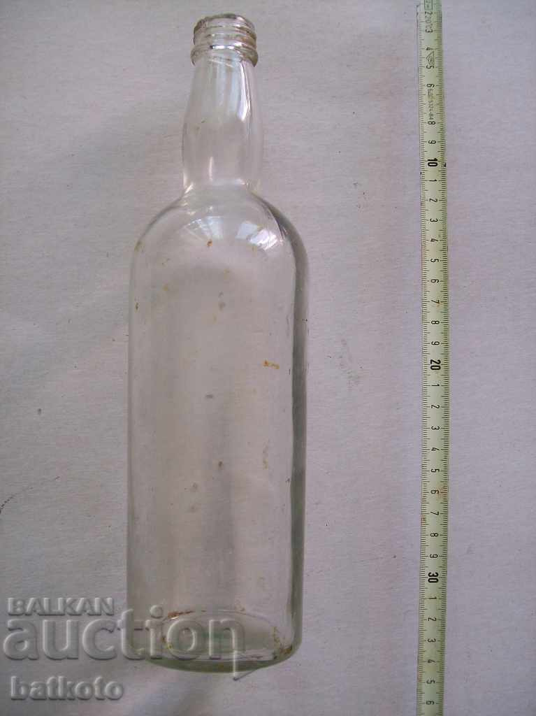 Old large bottle with a screw from before 09.09.1944