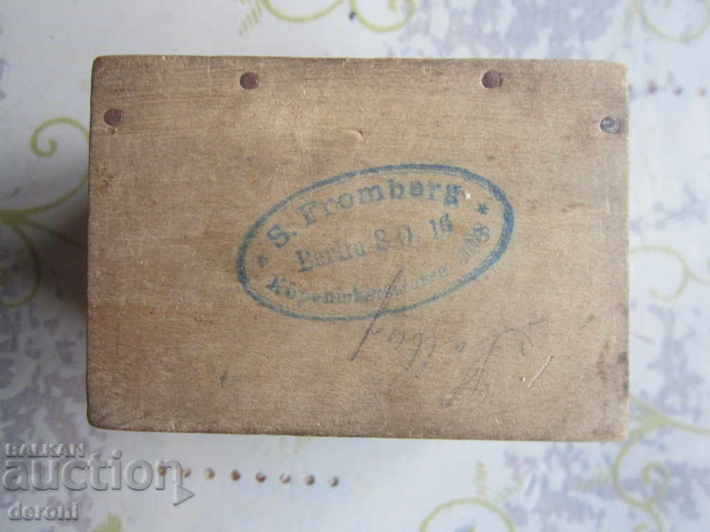 Ancient Jewish box box 1914 Germany - 5 Ancient Jewish box box 1914 Germany - 5