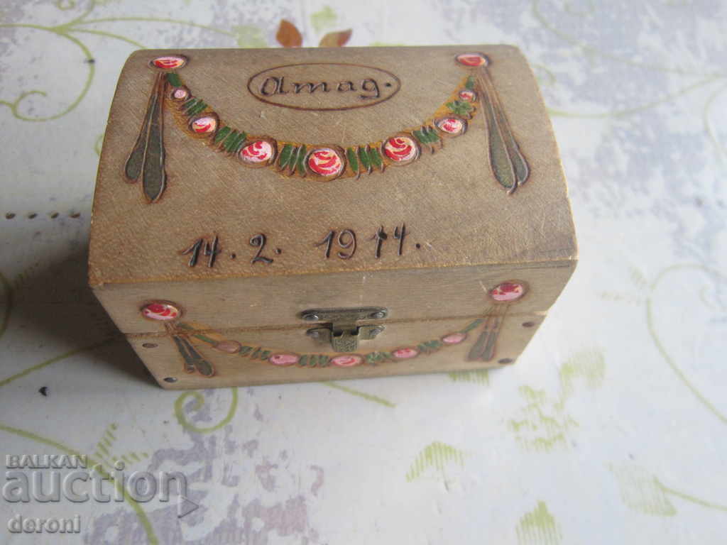 Ancient Jewish box box 1914 Germany - 7 Ancient Jewish box box 1914 Germany - 7