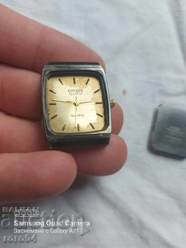CITIZEN - QUARZ - JAPAN with price 11.11 BGN | € 5.68 CITIZEN - QUARZ - JAPAN with price 11.11 BGN | € 5.68