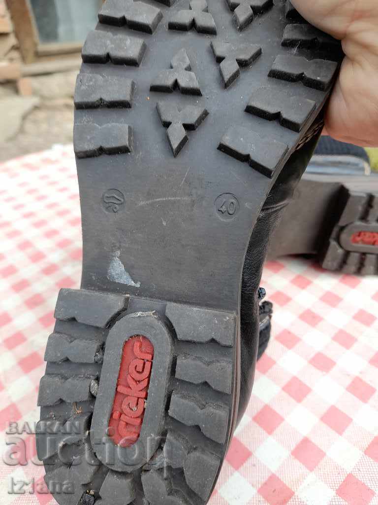 Old Women's boots Rieker - 7 Old Women's boots Rieker - 7