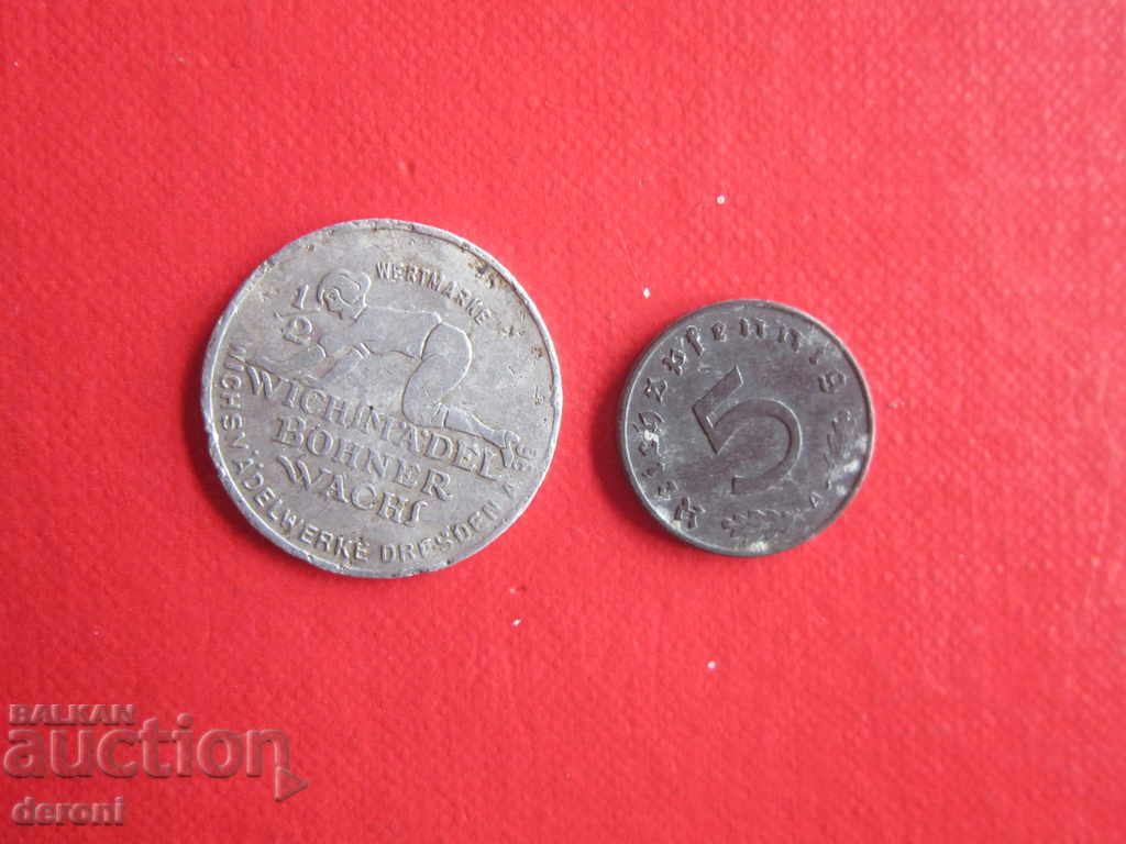 Delivery of Antique token coin 3 Reich Coin