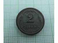 2 fillers 1943. Hungary zinc