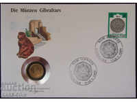 RS (27) Gibraltar NUMISBRIEF 1989 UNC PROOF Rare