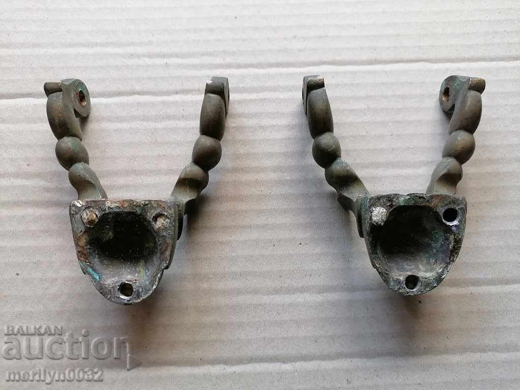 Bronze handles from an old Russian samovar Batashov brothers - 7 Bronze handles from an old Russian samovar Batashov brothers - 7