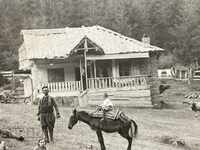 The huts in "Karachelebiytsa" Chepelare old photo