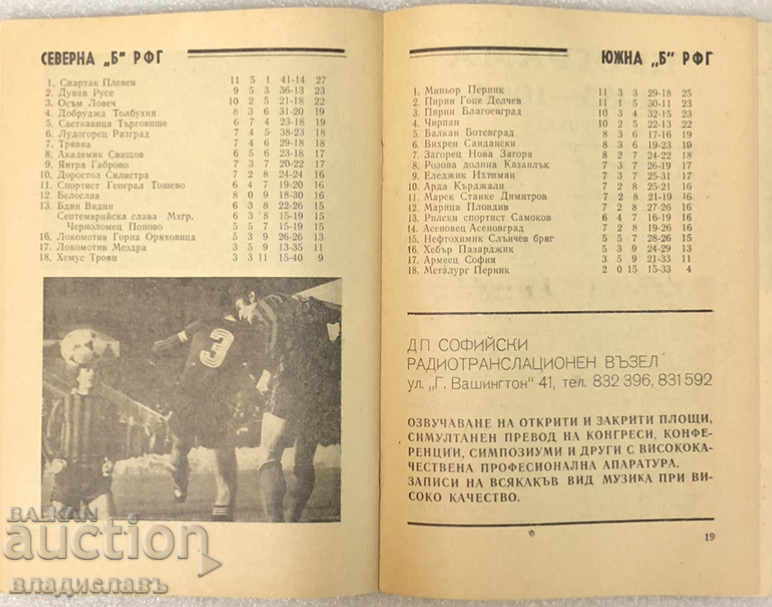 DFS LOKOMOTIV SOFIA - Sports Directory with price 30.00 BGN | € 15.34 DFS LOKOMOTIV SOFIA - Sports Directory with price 30.00 BGN | € 15.34