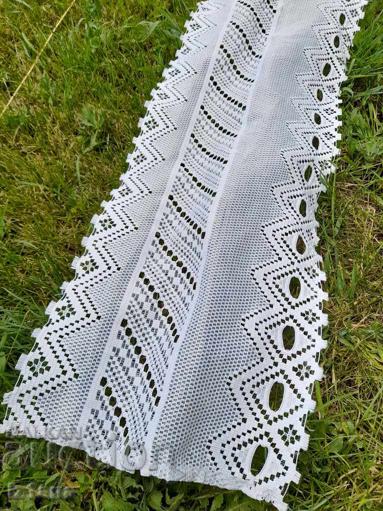 Auction  Old curtain, lace