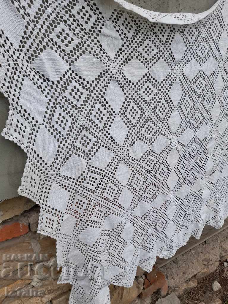 Auction Old knit bed cover Auction Old knit bed cover