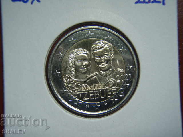 Delivery of 2 euro 2021 Luxembourg "40 years" (2) /Luxembourg/ - 2 euro Delivery of 2 euro 2021 Luxembourg "40 years" (2) /Luxembourg/ - 2 euro