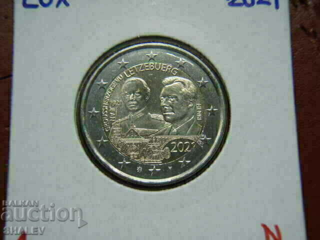 Auction 2 euro 2021 Luxembourg "Jean and Henri"(1) Luxembourg 2 euro Auction 2 euro 2021 Luxembourg "Jean and Henri"(1) Luxembourg 2 euro