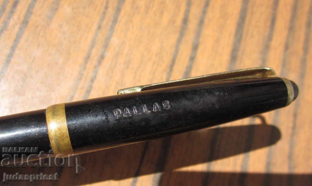 vintage στυλό βακελίτη Pallas 611 και λειτουργικό - 5