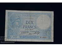 Franta 10 franci 1931 Pick 73d Ref 6037