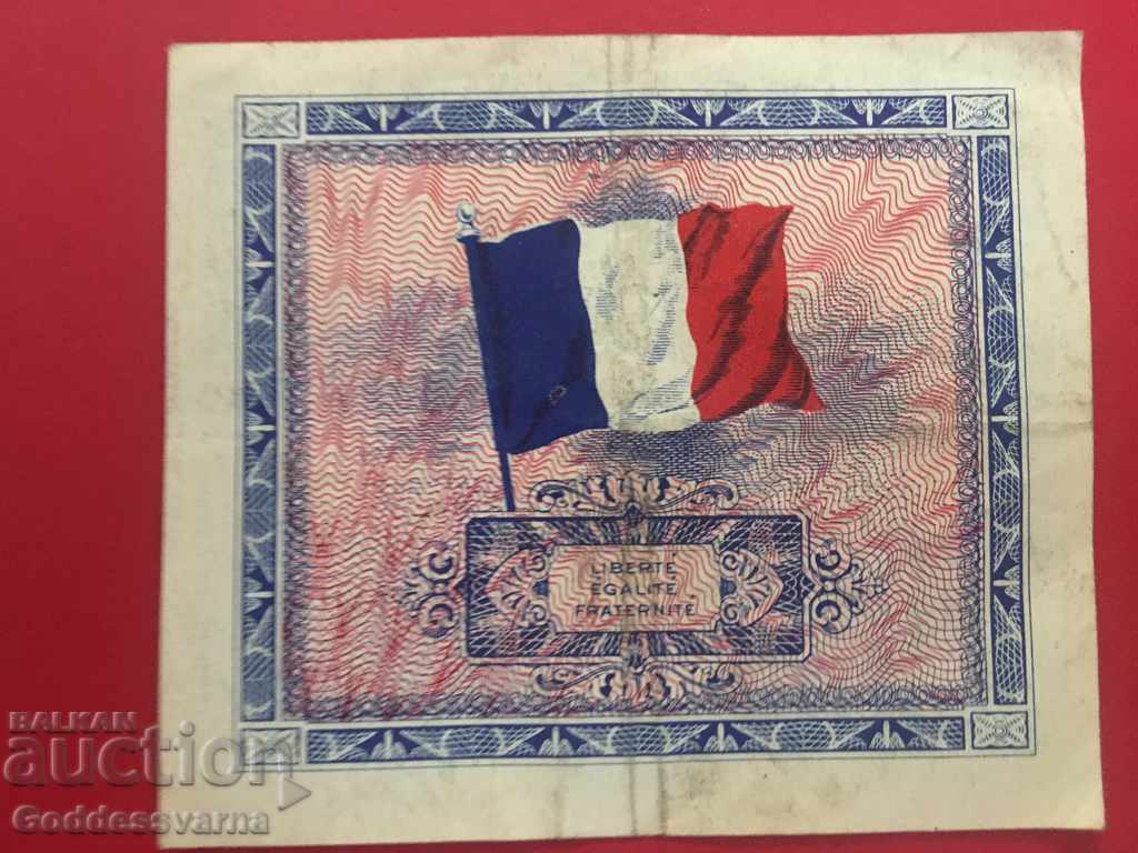 France French Allied Military 5 Francs 1944 Pick 115 Re 5155 with price 18.00 BGN | € 9.20 France French Allied Military 5 Francs 1944 Pick 115 Re 5155 with price 18.00 BGN | € 9.20