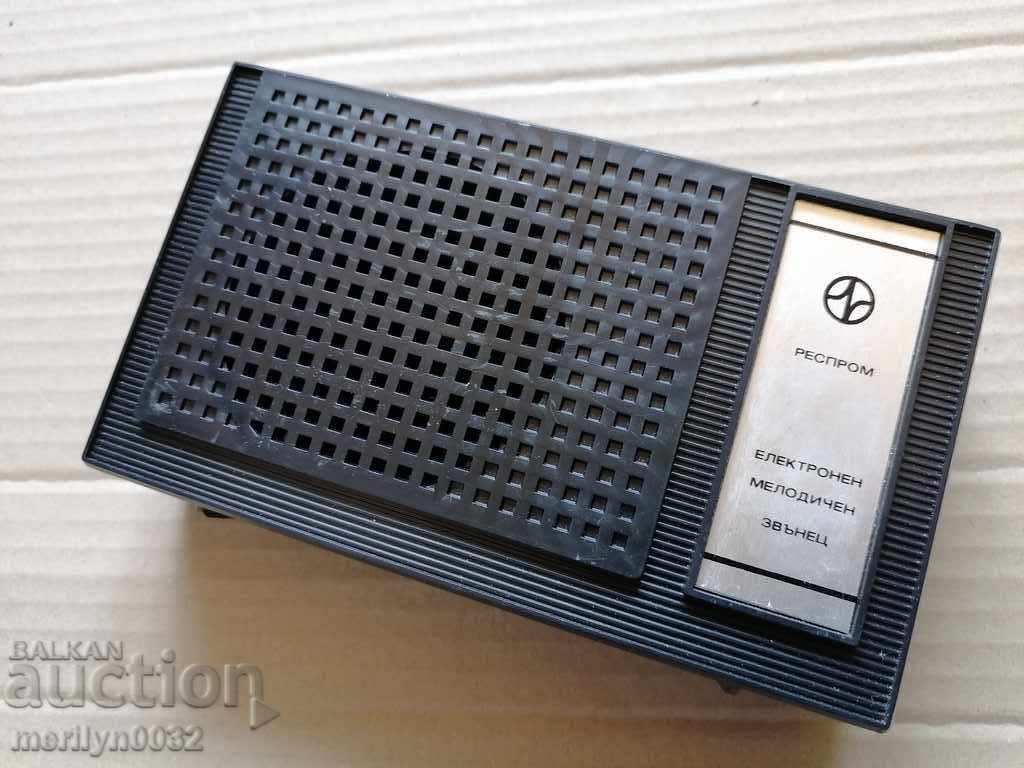 Old electronic melodic bell alarm - 6 Old electronic melodic bell alarm - 6