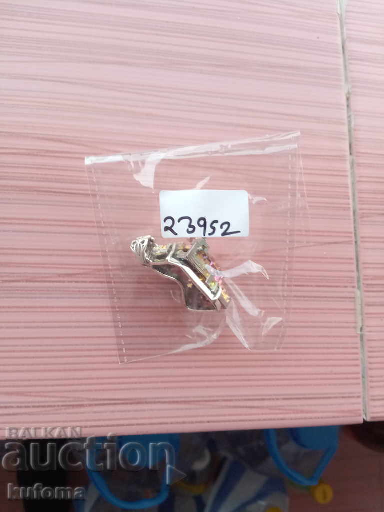 Silver pendant with bismuth - 6 Silver pendant with bismuth - 6