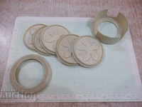 Set of 5 pcs. coasters / plates / for Soviet cups