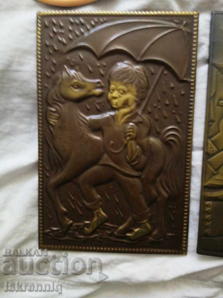 Copper panels Pleketi with price 40.00 BGN | € 20.45 Copper panels Pleketi with price 40.00 BGN | € 20.45