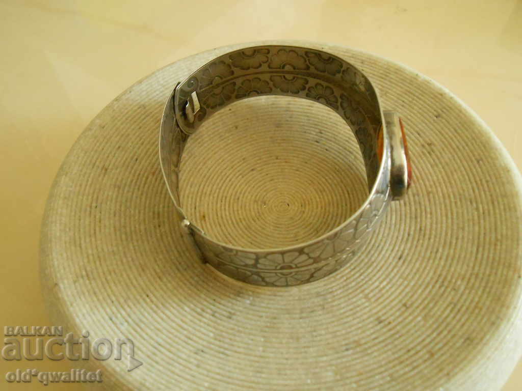 Auction Unusual, old bracelet, motifs from nature Auction Unusual, old bracelet, motifs from nature