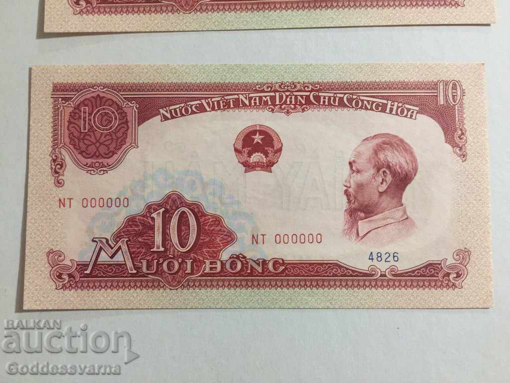 Auction  Vietnam 10 Dong 1958 Specimen Pick 74s Unc Ref 4826