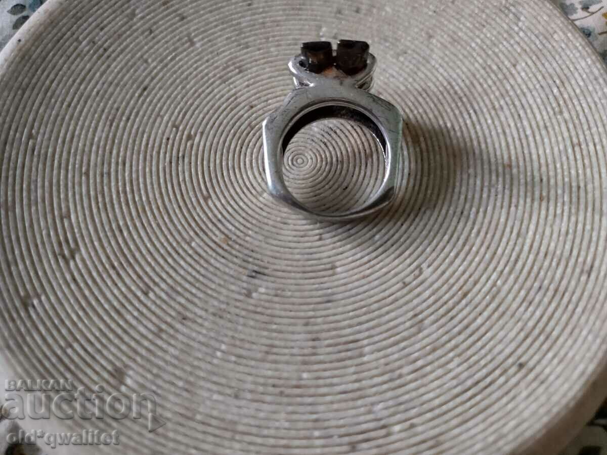Ring, silver with unique craftsmanship - 7 Ring, silver with unique craftsmanship - 7