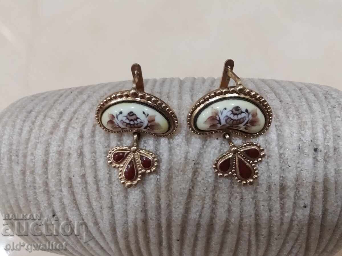 Old quality - beautiful earrings, before 1989, USSR with price 197.00 BGN | € 100.72 Old quality - beautiful earrings, before 1989, USSR with price 197.00 BGN | € 100.72