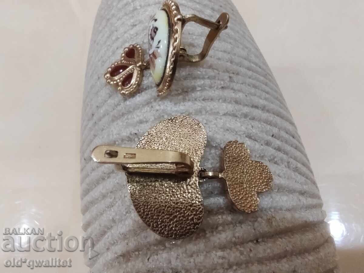 Old quality - beautiful earrings, before 1989, USSR - 6 Old quality - beautiful earrings, before 1989, USSR - 6