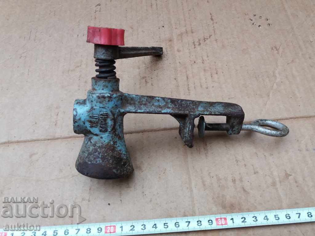 MAȘINĂ VECHIĂ DE PIPER NEGRU ÎN STARE EXCELENTĂ DE FUNCȚIONARE - 7