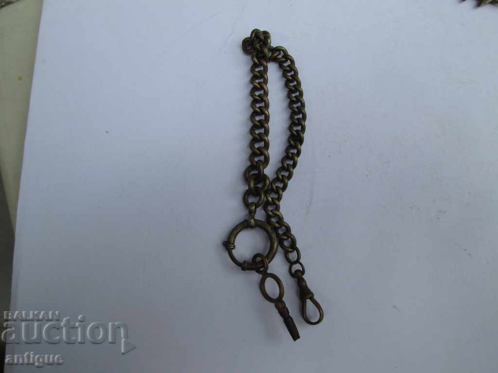 Auction  AUTHENTIC OLD KUSTEK FOR TURKISH POCKET WATCH WITH KEY