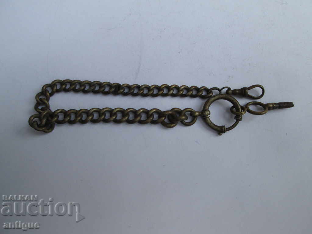 AUTHENTIC OLD KUSTEK FOR TURKISH POCKET WATCH WITH KEY - 5