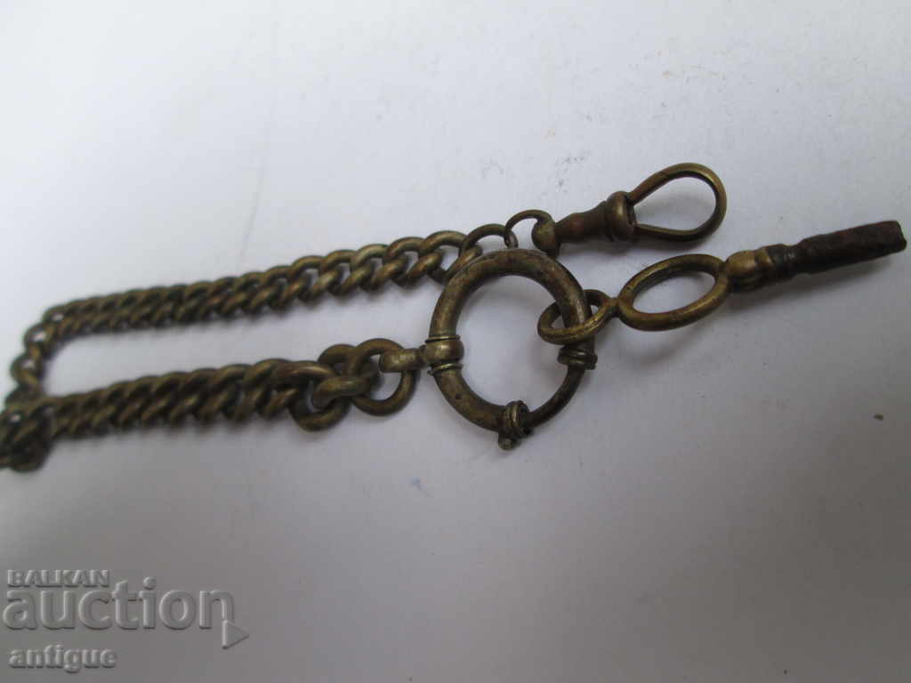 AUTHENTIC OLD KUSTEK FOR TURKISH POCKET WATCH WITH KEY - 6