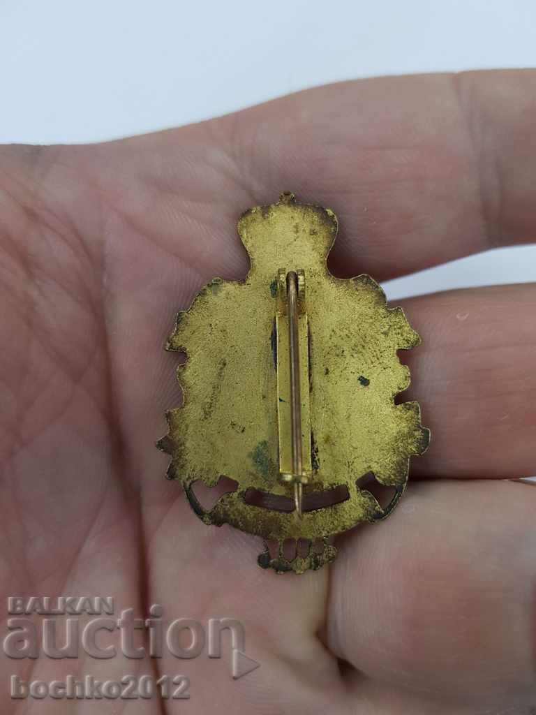 Livrarea Semnul insignei regale bulgare Crucea Roșie Boris III