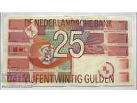 Netherlands 25 Gulden 1999 Pick 100 Ref 5258