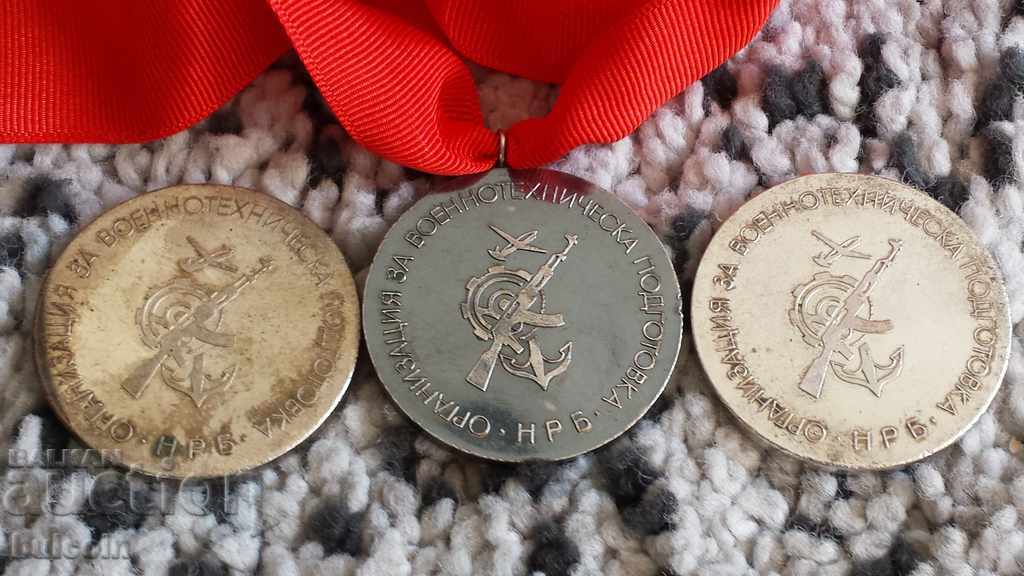 2 PLAQUES + MEDAL ORGANIZATION. FOR MILITARY TECHNICAL. PREPARATION OF NRB - 5 2 PLAQUES + MEDAL ORGANIZATION. FOR MILITARY TECHNICAL. PREPARATION OF NRB - 5