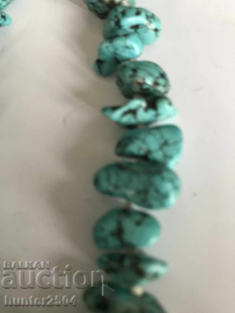 Necklace long-turquoise, turquoise, 100cm Jordan with price 29.95 BGN | € 15.31 Necklace long-turquoise, turquoise, 100cm Jordan with price 29.95 BGN | € 15.31