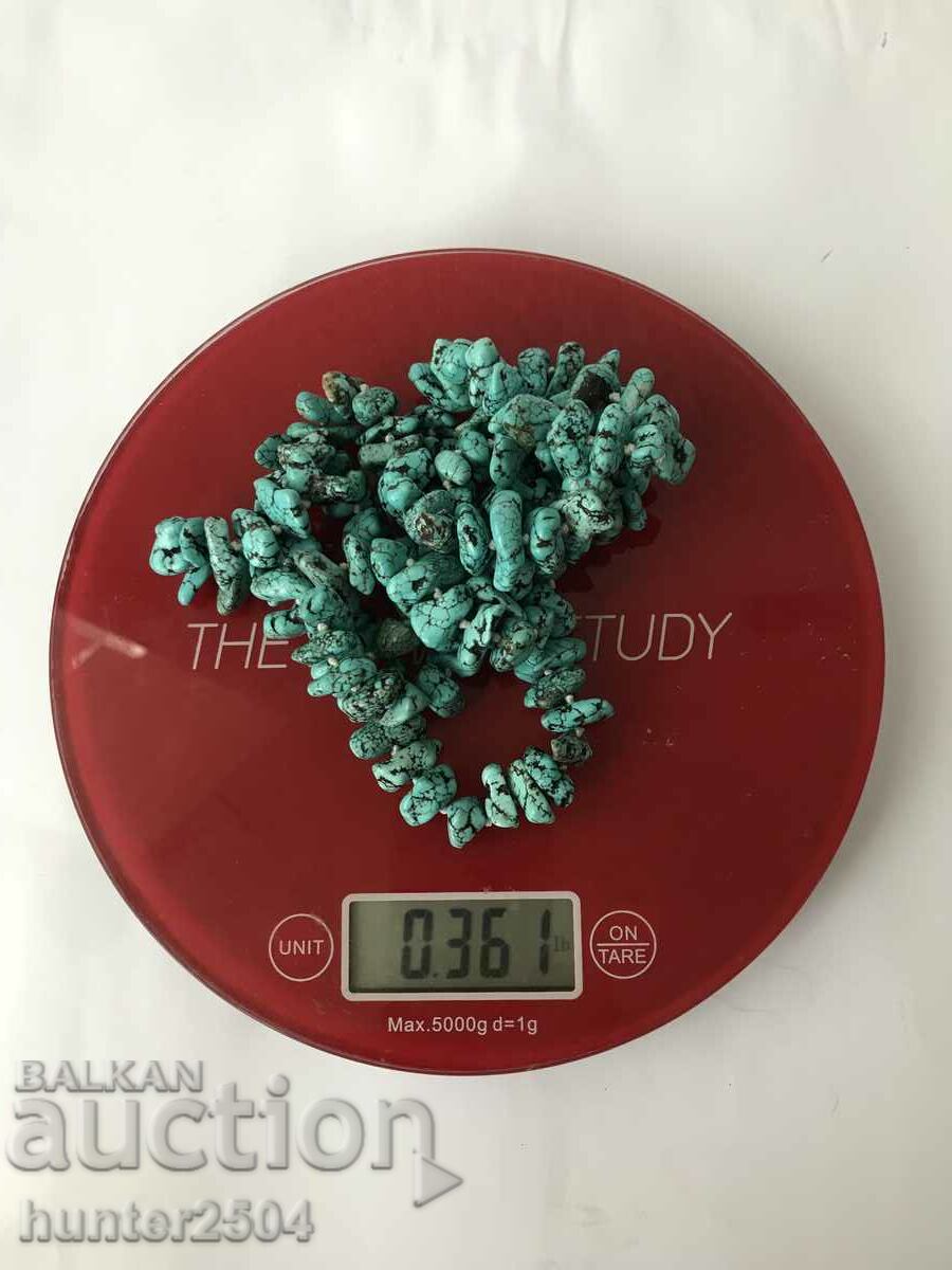 Auction Necklace long-turquoise, turquoise, 100cm Jordan Auction Necklace long-turquoise, turquoise, 100cm Jordan