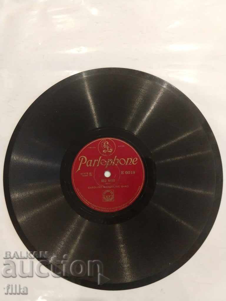 Plate, 1927, Carolina Mandoline Band, Parlophone, E 6018 with price 9.90 BGN | € 5.06 Plate, 1927, Carolina Mandoline Band, Parlophone, E 6018 with price 9.90 BGN | € 5.06