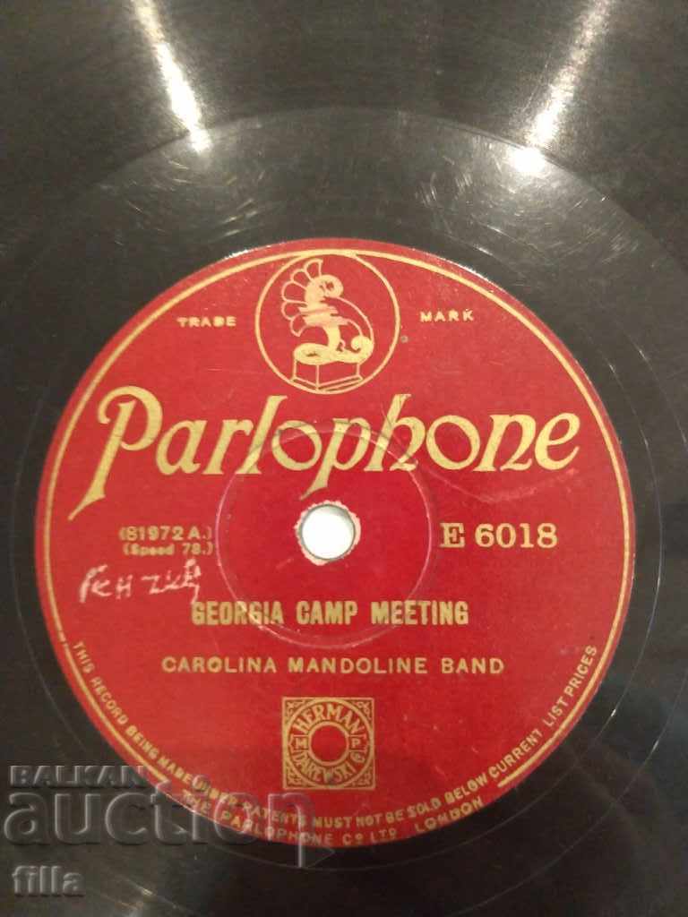 Delivery of Plate, 1927, Carolina Mandoline Band, Parlophone, E 6018 Delivery of Plate, 1927, Carolina Mandoline Band, Parlophone, E 6018