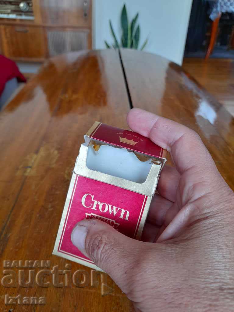 Old box of Crown cigarettes - 7