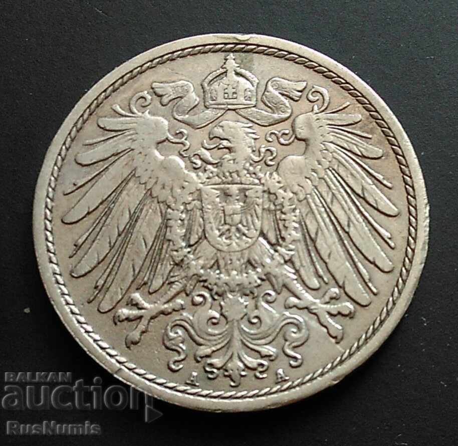 German Empire. 10 pfennig 1900 (A). with price 2.50 BGN | € 1.28 German Empire. 10 pfennig 1900 (A). with price 2.50 BGN | € 1.28