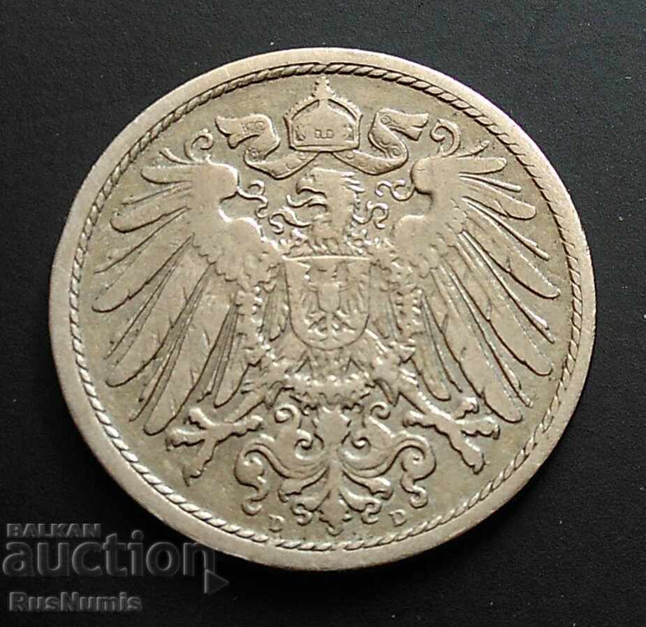 German Empire. 10 pfennig 1900 (D). with price 1.50 BGN | € 0.77 German Empire. 10 pfennig 1900 (D). with price 1.50 BGN | € 0.77