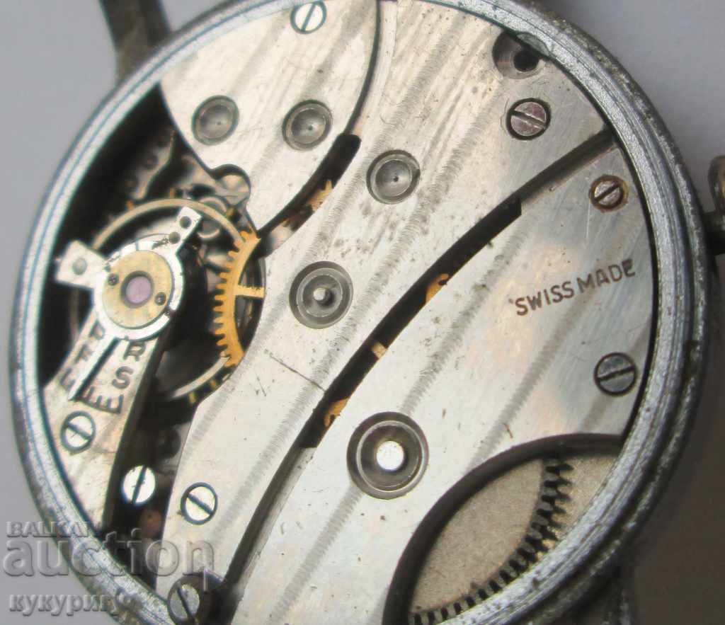 Παλαιό ελβετικό μηχανικό ρολόι EDMA για επισκευή - 5 Παλαιό ελβετικό μηχανικό ρολόι EDMA για επισκευή - 5