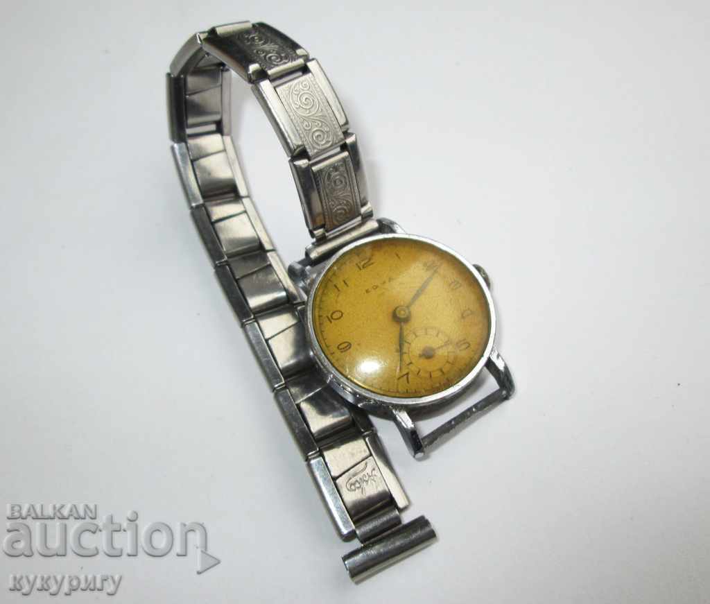 Old Swiss mechanical watch EDMA for repair