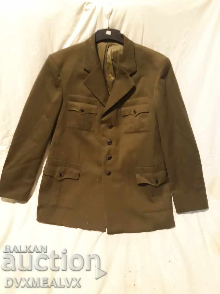 Стара военна куртка, униформа социалистическа, ранен соц