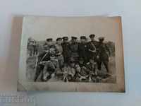SOLDIERS OLD MILITARY PHOTO PHOTO BULGARIA