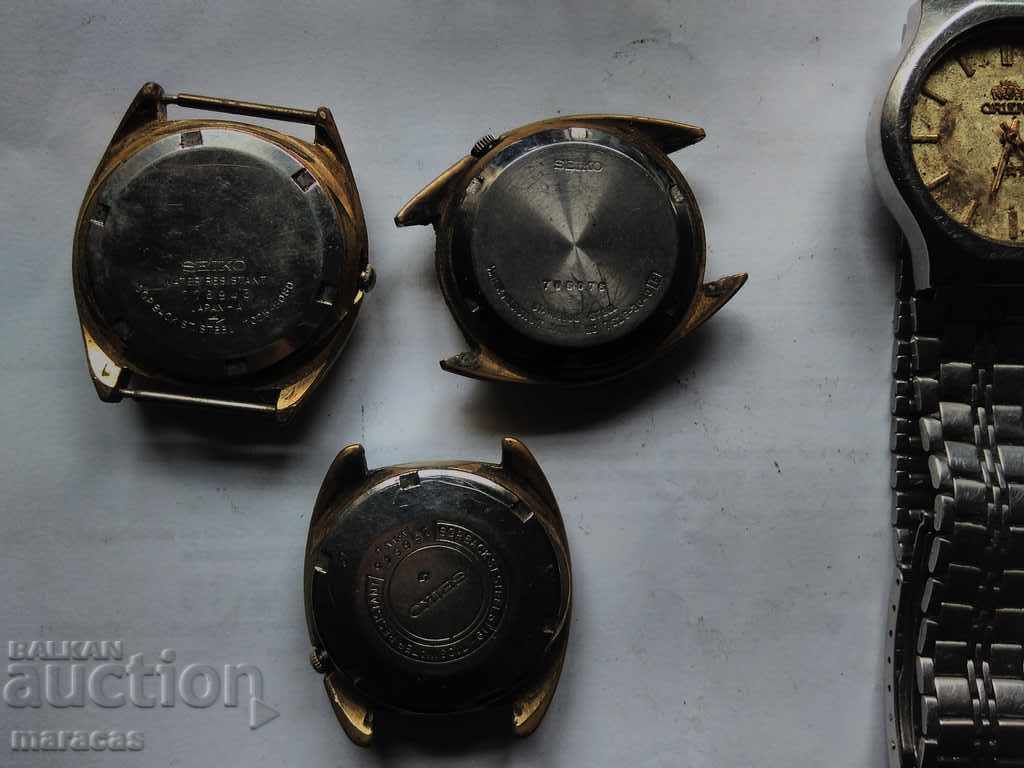 Auction Seiko and Orient watches Auction Seiko and Orient watches