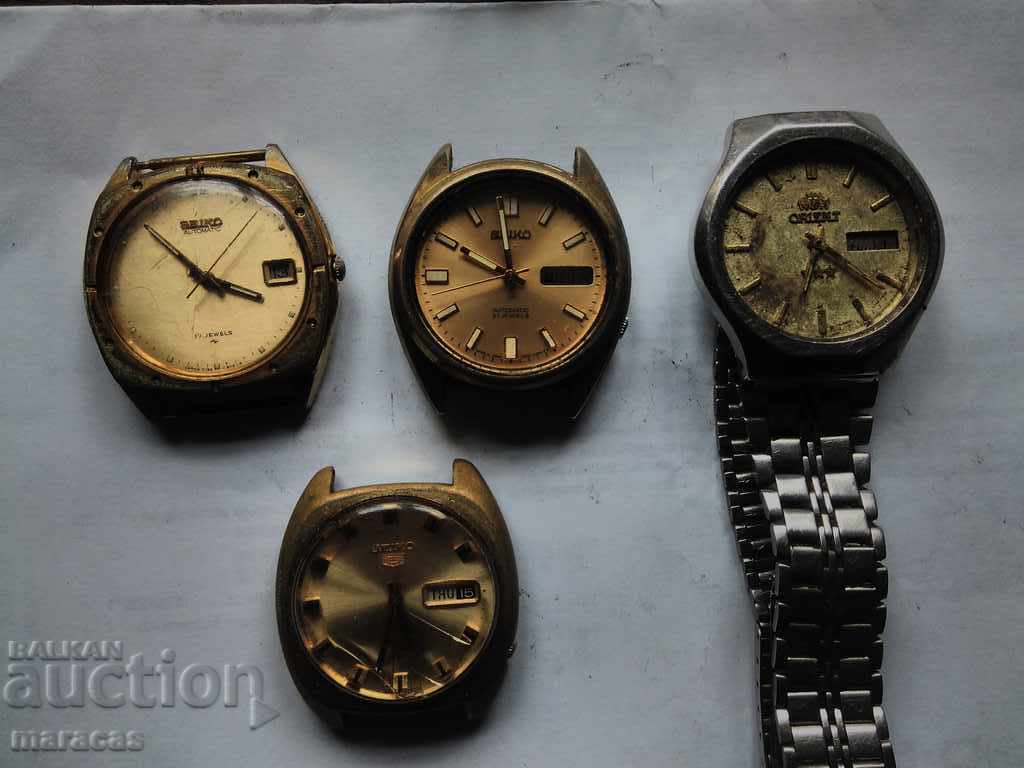 Seiko and Orient watches Seiko and Orient watches