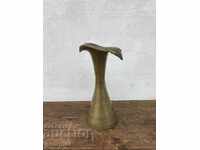 Bronze vase in the shape of a flower. №0234