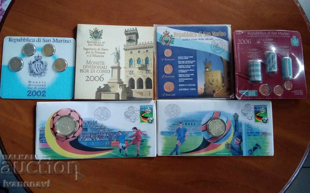 San Marino collection sets UNC limited editions