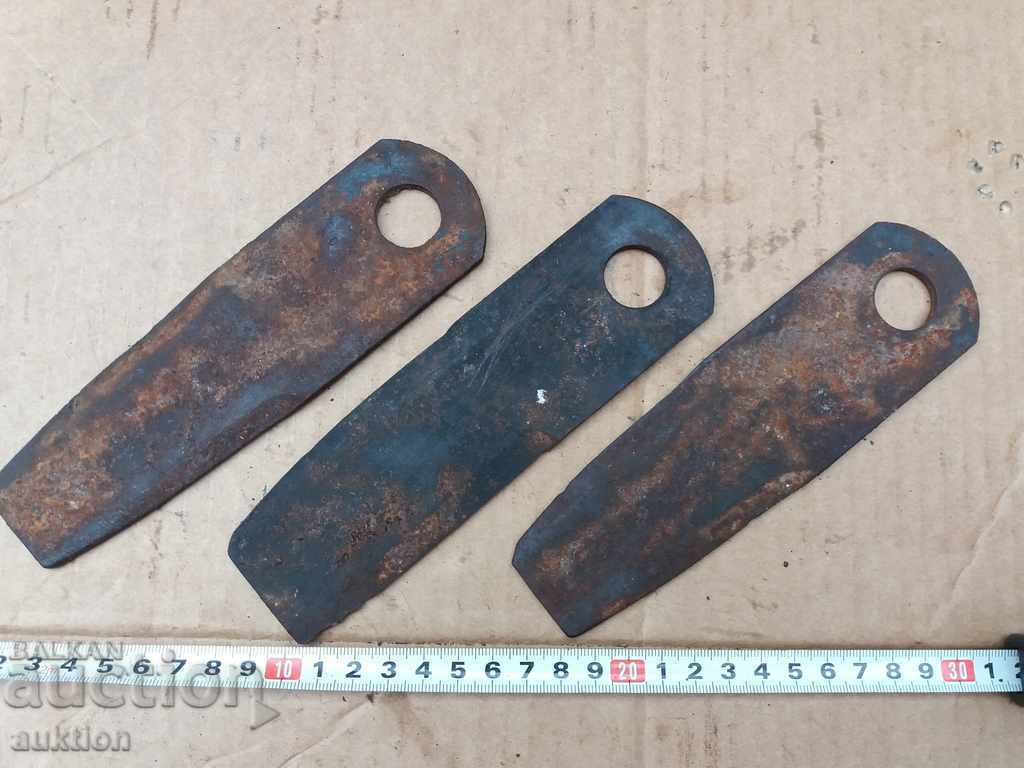 SET OF 6 KAMI, CUTTERS WITH MARKING - 6 SET OF 6 KAMI, CUTTERS WITH MARKING - 6